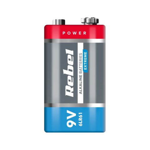 BATERIA ALKALICZNA REBEL EXTREME 9V 6LR6 BATERIA ALKALICZNA REBEL EXTREME 9V 6LR6