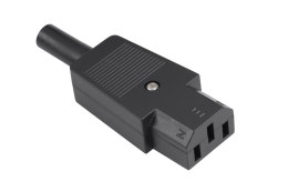GNIAZDO AC 3PIN NA KABEL KOM PUT.