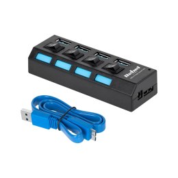 HUB USB 3.0 4  PORTOWY REBEL
