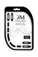 KABEL 2RCA-2RCA 1.8M KRUGER&MATZ