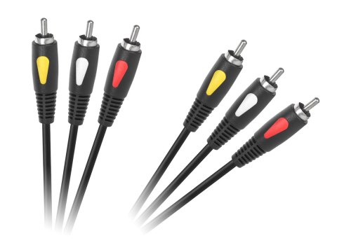 KABEL 3RCA-3RCA 1.8M CABLETECH ECO-LINE KABEL 3RCA-3RCA 1.8M CABLETECH ECO-LINE