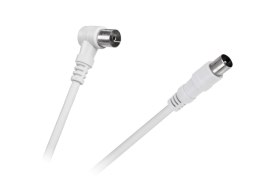 KABEL TV - VIDEO KĄTOWO -  PROSTY BIAŁY 10M