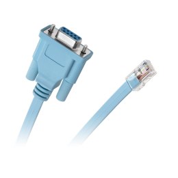 KABEL GNIAZDO RS232 - WTYK RJ45