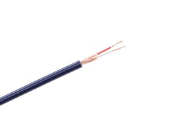 KABEL MIKROFONOWY STEREO 6MM NIEBIESKI