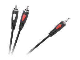KABEL WTYK JACK 3.5 - 2RCA 10M CABLETECH ECO-LINE