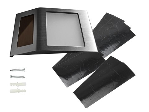 LAM PA SOLARNA LED Z PODŚWIETLANYM NUMEREM DOMU LAM PA SOLARNA LED Z PODŚWIETLANYM NUMEREM DOMU