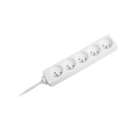 PRZEDŁUŻACZ SIECIOWY REBEL 5 GNIAZD, BEZ  PRZEŁACZNIKA, 3M (1,5MM)