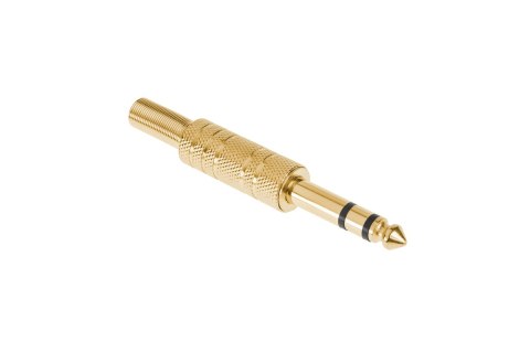 WTYK JACK 6.3 STEREO ZŁOTY WTYK JACK 6.3 STEREO ZŁOTY