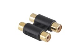 ZŁĄCZE RCA-RCA/x2/ZŁOTE