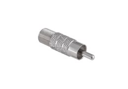 ZŁĄCZE WT.RCA-GN.F METAL CU