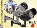 ATRA PA KAMERY TUBOWEJ, DIODY IR LED, SREBRNA, IR9000S