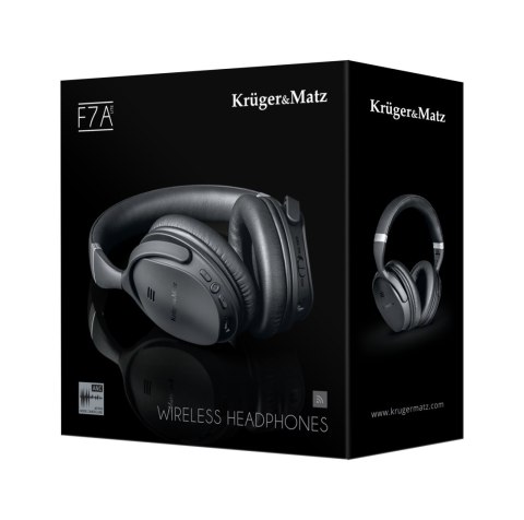 BEZ PRZEWODOWE SŁUCHAWKI NAUSZNE Z ANC KRUGER&MATZ F7A LITE BEZ PRZEWODOWE SŁUCHAWKI NAUSZNE Z ANC KRUGER&MATZ F7A LITE