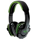EGH310G ES PERANZA SŁUCHAWKI Z MIKROFONEM GAMING RAVEN ZIELONE