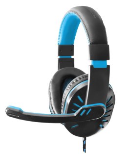 EGH330B ES PERANZA SŁUCHAWKI Z MIKROFONEM GAMING CROW NIEBIESKIE
