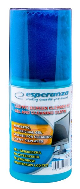 ES121 ES PERANZA ŻEL DO CZYSZCZENIA LCD/TFT Z MIKROFIBRĄ