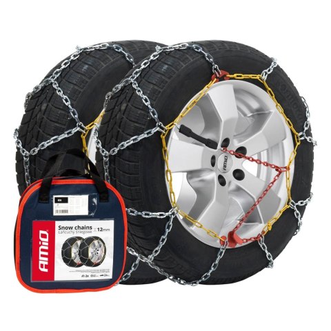 ŁAŃCUCHY ŚNIEGOWE 12 MM KN-70 AMIO-02112 ŁAŃCUCHY ŚNIEGOWE 12 MM KN-70 AMIO-02112