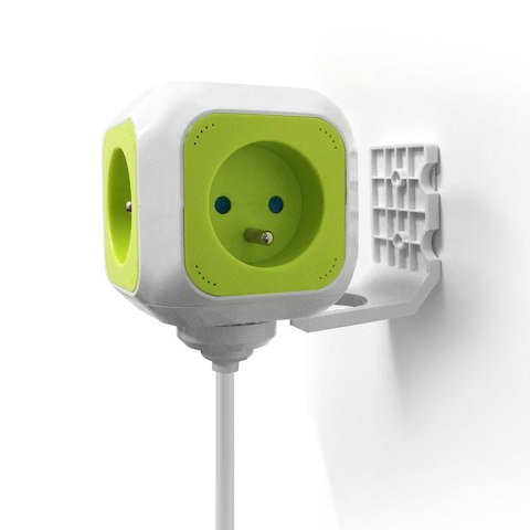 MAGICCUBE POCZWÓRNE GNIAZDKO PRĄDOWE GREENBLUE, 2 WEJŚCIA USB, 1,4M, GB118 MAGICCUBE POCZWÓRNE GNIAZDKO PRĄDOWE GREENBLUE, 2 WEJŚCIA USB, 1,4M, GB118