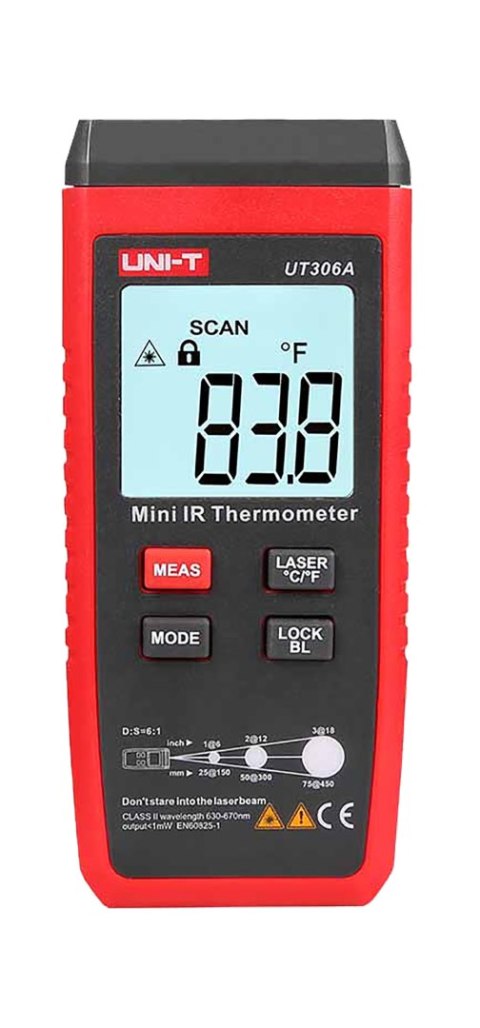 MIERNIK TEM PERATURY NA PODCZERWIEŃ UNI-T UT306A MIERNIK TEM PERATURY NA PODCZERWIEŃ UNI-T UT306A