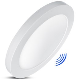 PANEL  PLAFON LED 7IN1  PODTYNKOWY NATYNKOWY ULTRA SLIM 30W 3 KOLORY (WW, NW, CW) LED4U LD142 MIKROFALA WBUDOWANY ZASILACZ
