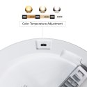 PANEL  PLAFON LED 7IN1  PODTYNKOWY NATYNKOWY ULTRA SLIM 30W 3 KOLORY (WW, NW, CW) LED4U LD142 MIKROFALA WBUDOWANY ZASILACZ