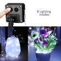 SOLARNA LAM PA OGRODOWA GREENBLUE OZDOBNA 100 LED 10M 600MAH GB164