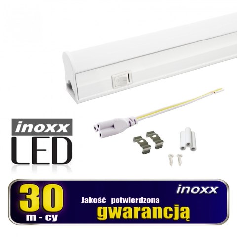 ŚWIETLÓWKA LED LINIOWA T5 60CM 8W ON/OFF ZIMNA 6000K LAM PA NATYNKOWA ZINTEGROWANA Z O PRAWĄ ŚWIETLÓWKA LED LINIOWA T5 60CM 8W ON/OFF ZIMNA 6000K LAM PA NATYNKOWA ZINTEGROWANA Z O PRAWĄ