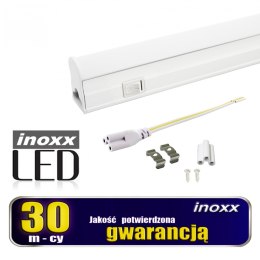 ŚWIETLÓWKA LED LINIOWA T5 90CM 14W ON/OFF NEUTRALNA 4000K LAM PA NATYNKOWA ZINTEGROWANA Z O PRAWĄ
