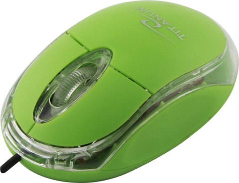 TM102G TITANUM MYSZ PRZEWOD. 3D O PT. USB RA PTOR ZIELONA TM102G TITANUM MYSZ PRZEWOD. 3D O PT. USB RA PTOR ZIELONA