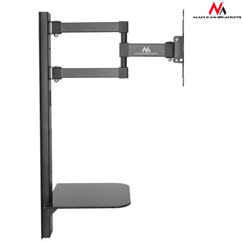 UCHWYT DO TV Z PÓŁKĄ NA DVD MACLEAN, VESA 200x200 , 23"-42", 30KG, MC-771 UCHWYT DO TV Z PÓŁKĄ NA DVD MACLEAN, VESA 200x200 , 23"-42", 30KG, MC-771