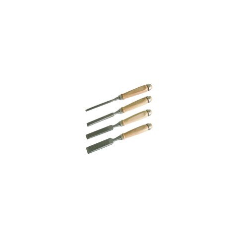 DŁUTA DO DREWNA K PL. 4 SZT, DREWN. RĘKOJEŚCI 6,12,18,24MM DŁUTA DO DREWNA K PL. 4 SZT, DREWN. RĘKOJEŚCI 6,12,18,24MM