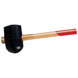 MŁOTEK GUMOWY 1115G, FI=90MM, RĘKOJEŚĆ DREWNIANA