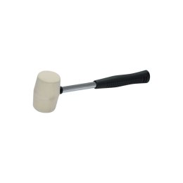 MŁOTEK GUMOWY BLACHARSKI 225G FI=40MM, BIAŁY, RĘK. METAL-GUM