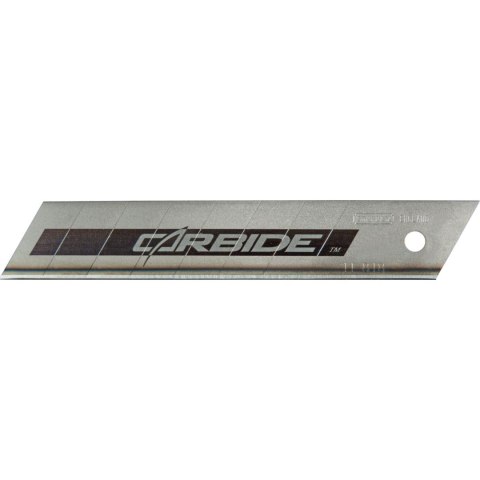OSTRZE CARBIDE ŁAMANE 18 MM x 5 SZT. OSTRZE CARBIDE ŁAMANE 18 MM x 5 SZT.