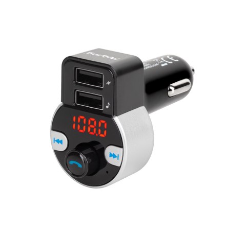 TRANSMITER SAMOCHODOWY Z FUNKCJĄ BLUETOOTH (2 GNIAZDA USB) TRANSMITER SAMOCHODOWY Z FUNKCJĄ BLUETOOTH (2 GNIAZDA USB)