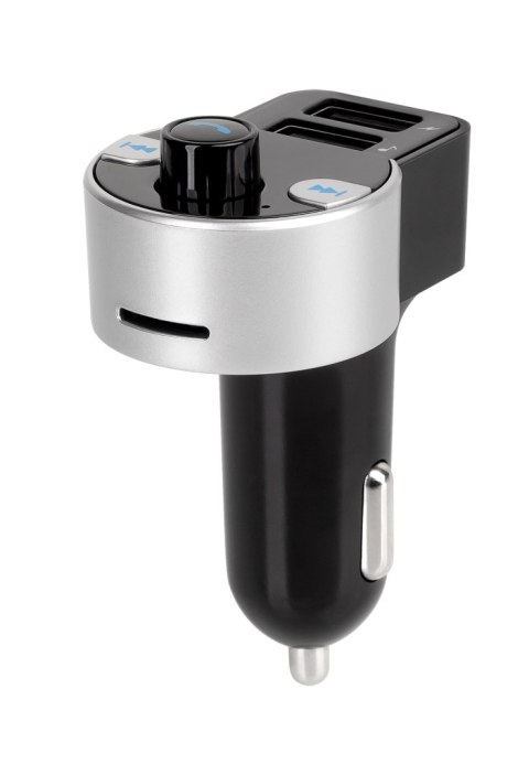 TRANSMITER SAMOCHODOWY Z FUNKCJĄ BLUETOOTH (2 GNIAZDA USB) TRANSMITER SAMOCHODOWY Z FUNKCJĄ BLUETOOTH (2 GNIAZDA USB)
