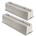 UCHWYT  PODSTAWA MOCOWANIE DO KLIMATYZATORA /  POM PY CIE PŁA MACLEAN, DŁUGOŚĆ RAMIENIA 450MM, PVC, K PL 2SZT, DO 100KG, MC-863