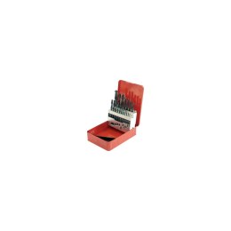 WIERTŁA DO METALU K PL.19 SZT. (1,0-10,0MM)  PUDEŁKO METALOWE