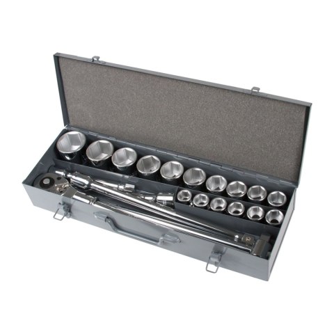ZESTAW 21 SZT NASADEK CV 3/4", 19-50MM PROLINE ZESTAW 21 SZT NASADEK CV 3/4", 19-50MM PROLINE