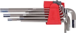 KLUCZE IMBUSOWE DŁUGIE K PL.9 SZT. 1.5-10MM, S2,  PROLINE