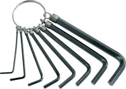 KLUCZE IMBUSOWE K PL. SZT.8 NA KÓŁKU, W ETUI