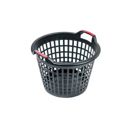 KOSZ AŻUROWY ECO 25L CZARNY (420*285MM WYS.290MM)