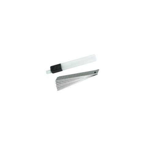 OSTRZE WYMIENNE 18MM O PAKOWANIE 10 SZT. DOZOWNIK PLASTIKOWY OSTRZE WYMIENNE 18MM O PAKOWANIE 10 SZT. DOZOWNIK PLASTIKOWY