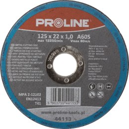 TARCZA DO CIĘCIA METALU, T41 , 180x2.5x22A30S  PROLINE
