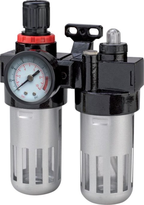 REDUKTOR Z MANOMETREM, FILTREM I NAOLEJACZEM 1/4", PROLINE REDUKTOR Z MANOMETREM, FILTREM I NAOLEJACZEM 1/4", PROLINE