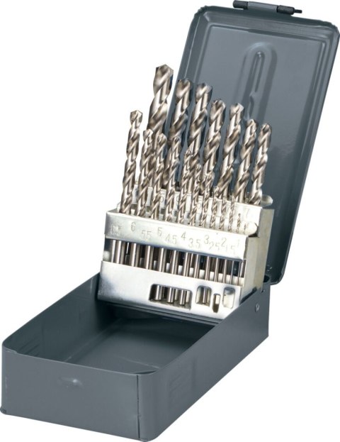 WIERTŁA DO METALU HSS DIN338 SZLIF. SZT.25(1-13MM) PROLINE WIERTŁA DO METALU HSS DIN338 SZLIF. SZT.25(1-13MM) PROLINE