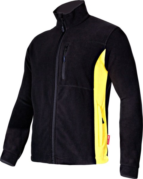 BLUZA POLAR. CZARNO-ŻÓŁTA, "2xL", CE, LAHTI BLUZA POLAR. CZARNO-ŻÓŁTA, "2xL", CE, LAHTI