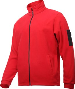 BLUZA  POLAR. CZERWONA, 