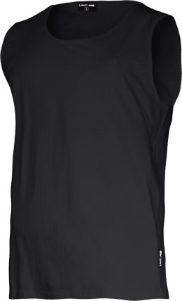 KOSZULKA BEZ RĘKAWÓW 160G/M2, CZARNA, 