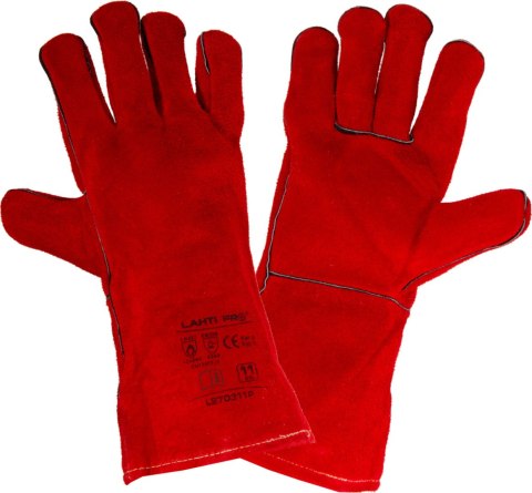 RĘKAWICE ZE SKÓRY, S PAW., L270311 P, KARTA, "11", CE, LAHTI RĘKAWICE ZE SKÓRY, S PAW., L270311 P, KARTA, "11", CE, LAHTI