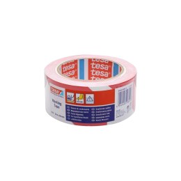 TAŚMA OSTRZEGAWCZA  PVC 33M:50MM, BIAŁO-CZERWONA;  PRZYLE PNA